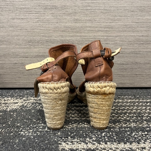 CREAM wedge sandal - Picture 3 of 4